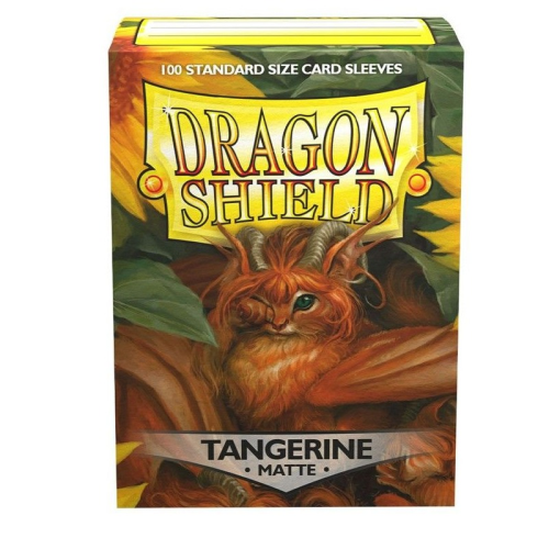 Dragon Shield Sleeves Tangerine Matte 100 pack