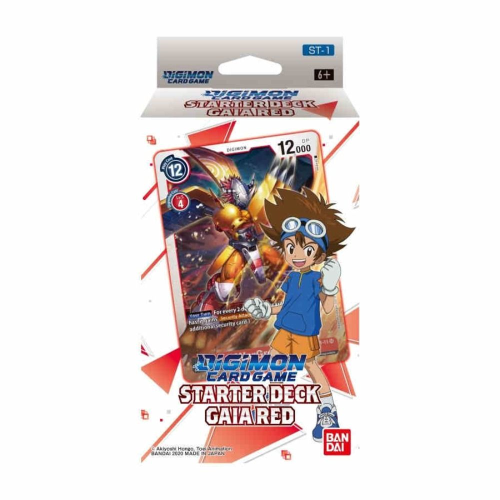 Digimon Card Game Series 01 Starter Display 01 Gaia Red (JAN 2021)