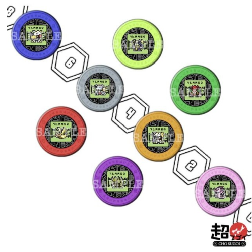Digimon TCG Pixel Art Acrylic Memory Token