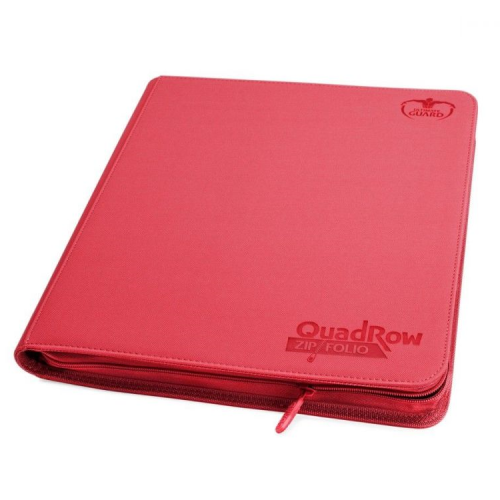 Ultimate Guard 12-Pocket QuadRow Red Folder