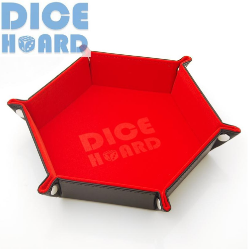 Dice Hoard Tray Red - Hex