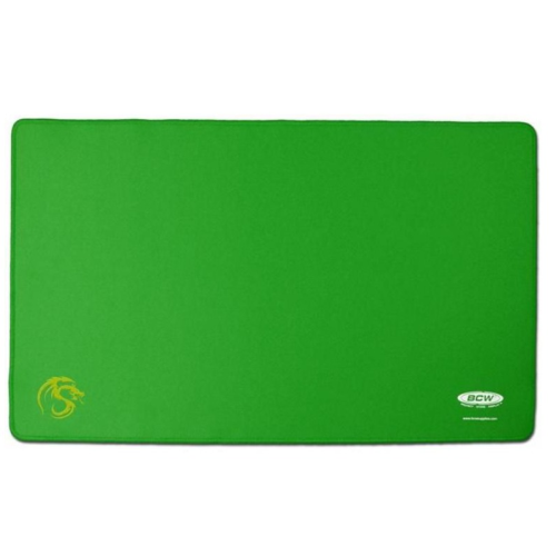 BCW Playmat with Stitched Edging Green