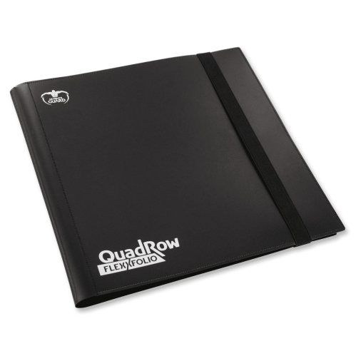 Ultimate Guard 12-Pocket QuadRow FlexXfolio Black Folder