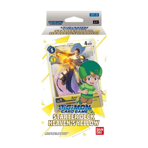 Digimon Card Game Series 01 Starter Display 03 Heavens Yellow (JAN 2021)