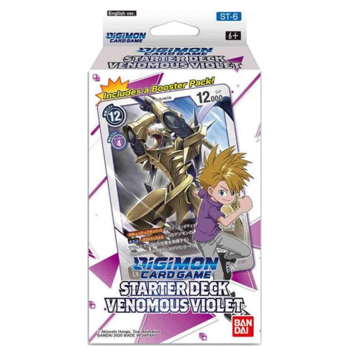 Digimon Card Game Series 04 Starter Display 06 Venomous Violet (APRIL 2021)