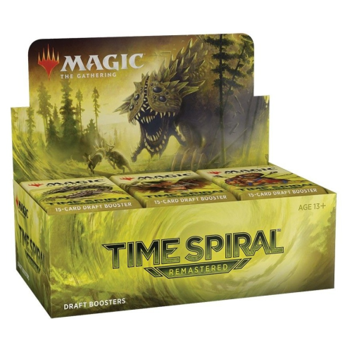 Magic Time Spiral Remastered Draft Booster Display