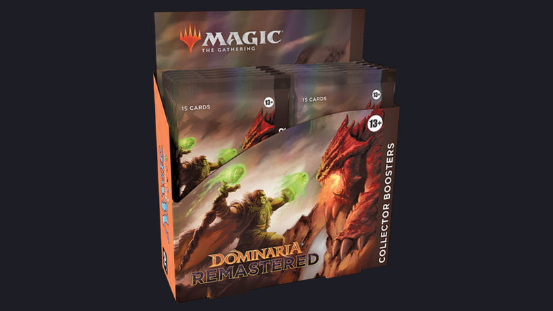 Magic Dominaria Remastered Collector Booster Display