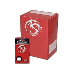 BCW Deck Case Box Red