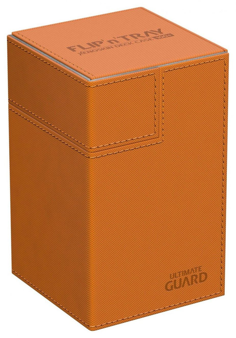 Ultimate Guard Flip n Tray Deck Case XenoSkin Orange 100+